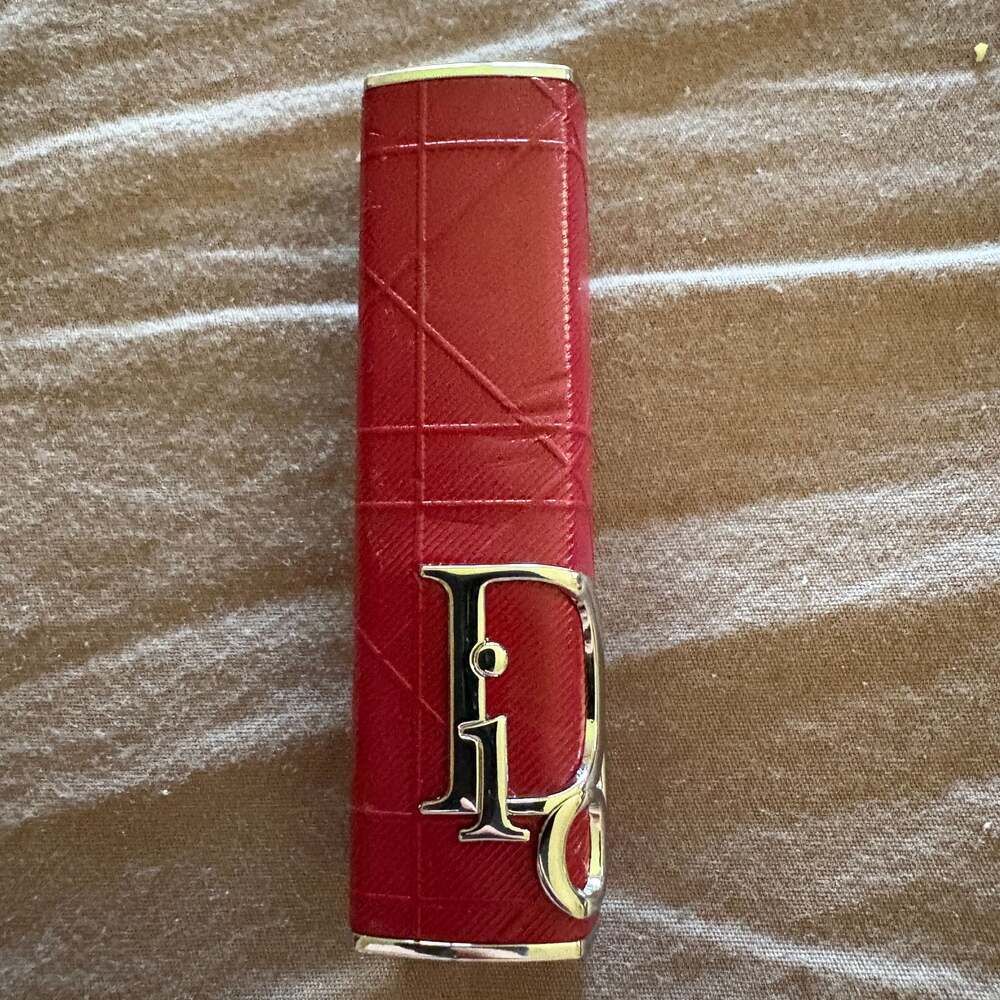 Dior Addict Refillable Lipstick Case Brick Cannage Limited Edition Couture NWT